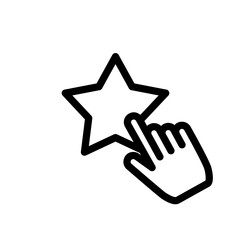 Vector graphics. SEO marketing, analytics, advertising, business icon. Linear icon, feedback button. Linear icons such as feedback, message icon, and thumb up.