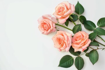 close-up of gladiolus flowers. Selective focus. Beautiful simple AI generated image in 4K, unique.