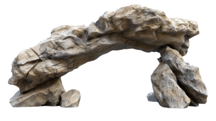 Arch rock isolated on transparent background