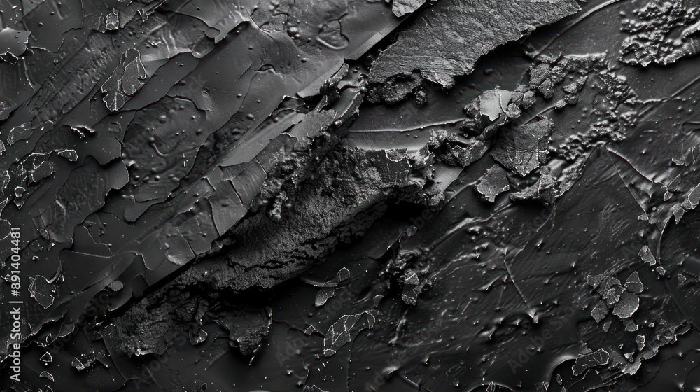 Poster abstract black grunge texture for pattern and background. grunge texture background with space