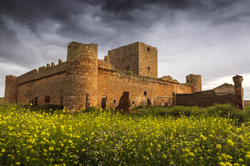View to the castle pf Santiago de la Torre