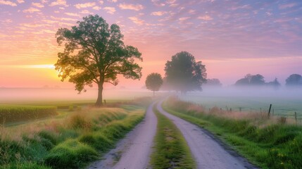 Free good morning scene wallpaper background photo
