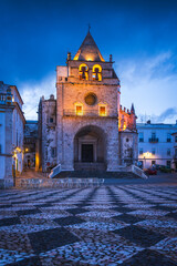 View to the town of Elvas, Portugal