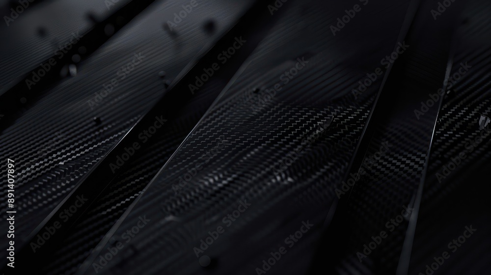 Poster black carbon texture background random geometri with random highlight