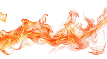 PNG Image of Realistic fire flame