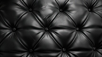 Fototapeta premium black leather pattern - background