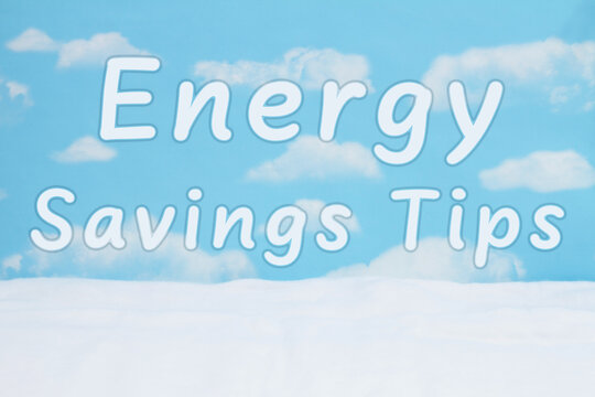  Energy Savings Tips on snow with sky for winter tips