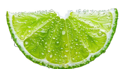 PNG image of Slice of green lime