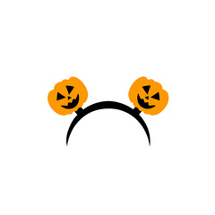 Halloween pumpkin headband