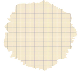 Torn paper edges checkered background