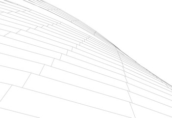 Architectural wallpaper digital backgroud 3d rendering