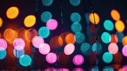 Abstract Bokeh Light Background