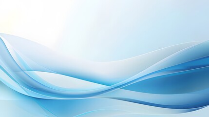 Fototapeta premium abstract blue wave background with lines,banner design,presentation,minilalist