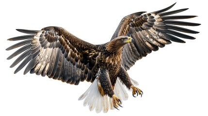 Fototapeta premium Bald Eagle in Flight