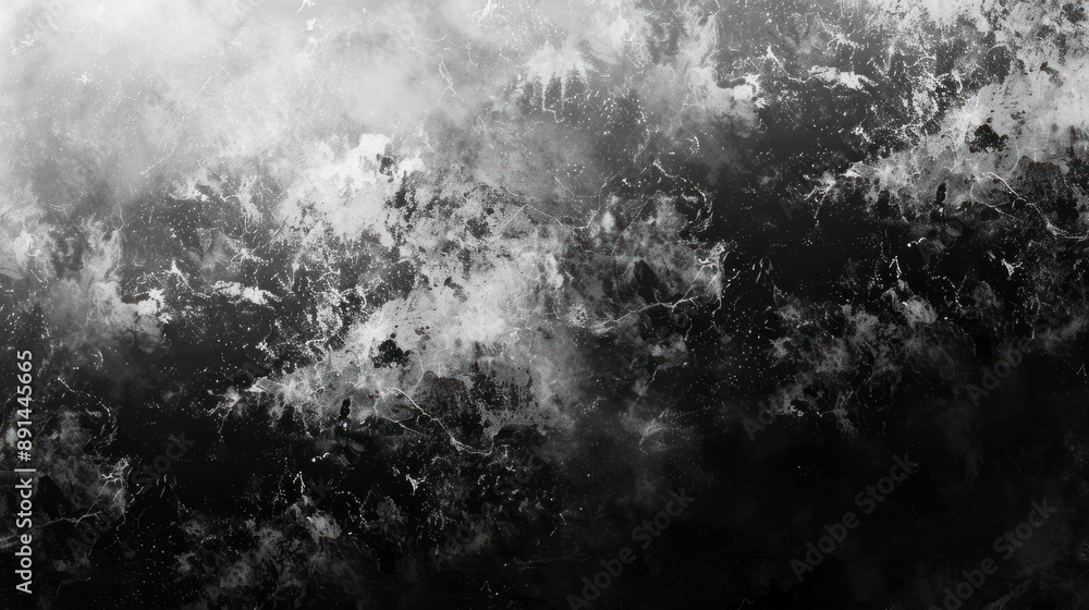 Poster abstract black grunge texture for pattern and background. grunge texture background with space