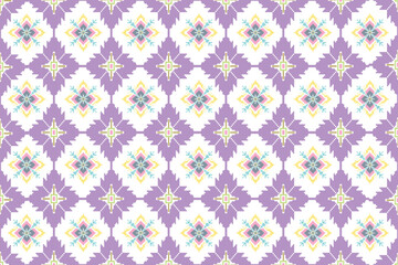 Nature vintages flowers pixel art pattern ,Geometric ethnic seamless pattern,vector,, perfect for fabric print ,cloth ,dress ,carpet, curtains, blanket, rug, women carpet fabric,wallpaper ,background 