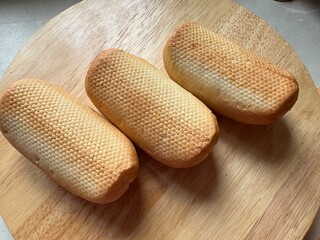 crispy fresh breakfast rolls bakery products