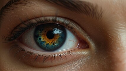 Fototapeta premium close up of eye