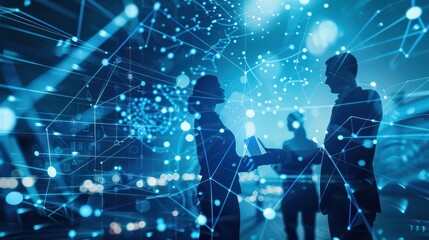 Stakeholder Engagement and Communication, stakeholder engagement and communication in project planning with an image depicting project managers interacting with stakeholders, AI