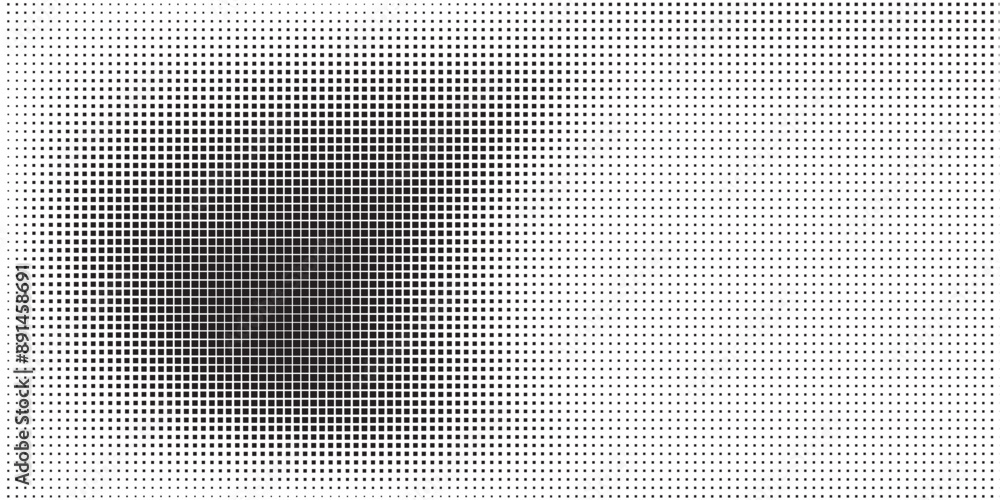 Poster background with monochrome dotted texture. polka dot pattern template vector dots pattern