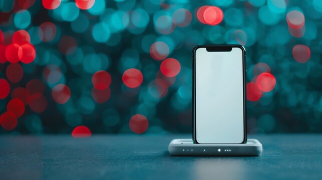 Closeup of a notification on a smartphone about a new shareholder meeting, meeting notification, digital alert