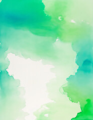 abstract background - abstract green splashes background - Generative AI