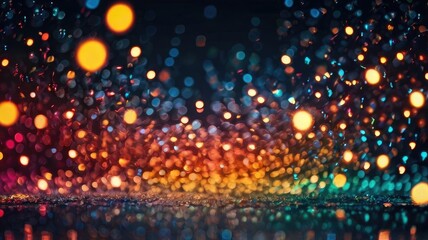Obraz premium Dynamic Bokeh Photography Art