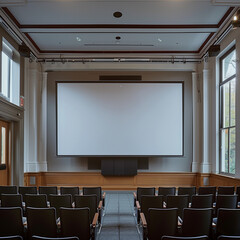 Visual Learning: Lecture Hall Projection Screen