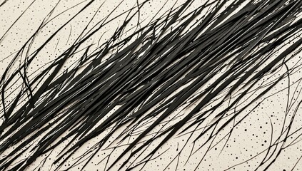 Abstract Black and White Sculpture