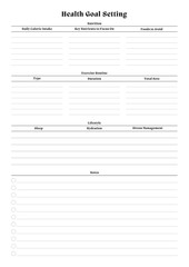 Self Care Planning Pages offer structured templates to organize routines, goals, and wellness activities effectively.