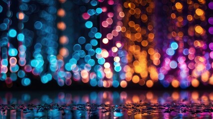 Fototapeta premium Creative Colorful Lighting Art