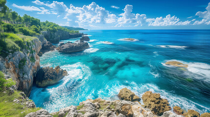 Fototapeta premium 壮大な海岸線