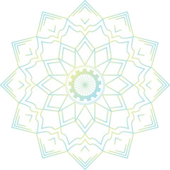 This is simple and vector mandala background and it is editable.