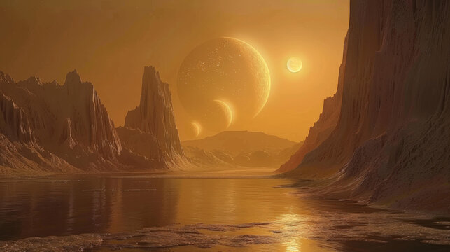 Alien worlds with multiple suns