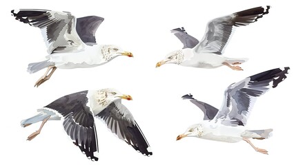 Fototapeta premium Greylag goose