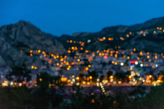 A beautiful combination of darkness and light in Amasya, Turkey