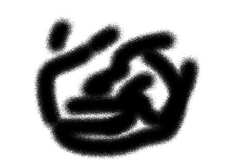 black and white background