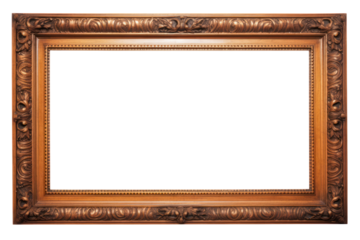 A personalized picture frame with a custom engraving or message, isolated on a white background