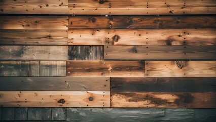 Reclaimed wood planks texture