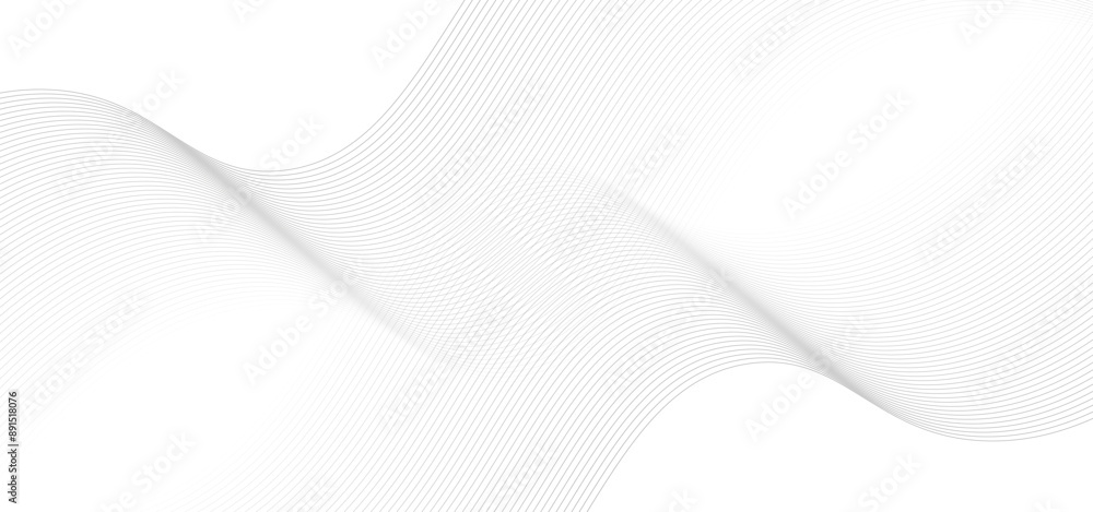 Poster abstract background thin line on white. isolated on white background in concept luxury.