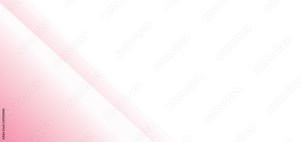 Poster abstract pink background with waves thin line on white. isolated on white background in concept luxu
