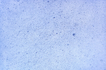 Soapy foam texture for abstract background or bubble pattern and suds wallpaper