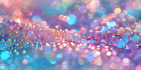 Captivating shimmer and radiant iridescence from polarized pearl sequins in a photo. Concept Iridescent Pearls, Shimmering Sequins, Polarized Reflections, Captivating Photoshoot, Radiant Elegance