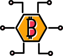 Bitcoin Vector Icon
