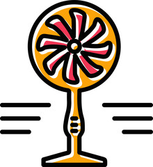Fan Vector Icon