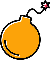 Bomb Vector Icon