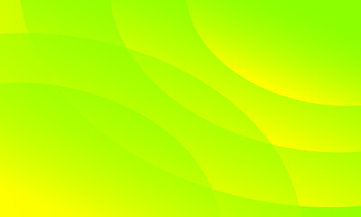 abstract green yellow curved background