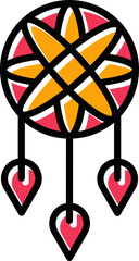 Dream Catcher Vector Icon