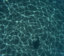 blue water surface