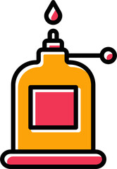 Obraz premium Camping Gas Vector Icon